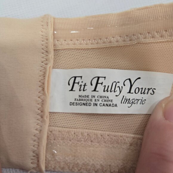 Fit Fully Yours Nude Strapless Bra Size 38G - Picture 5 of 6